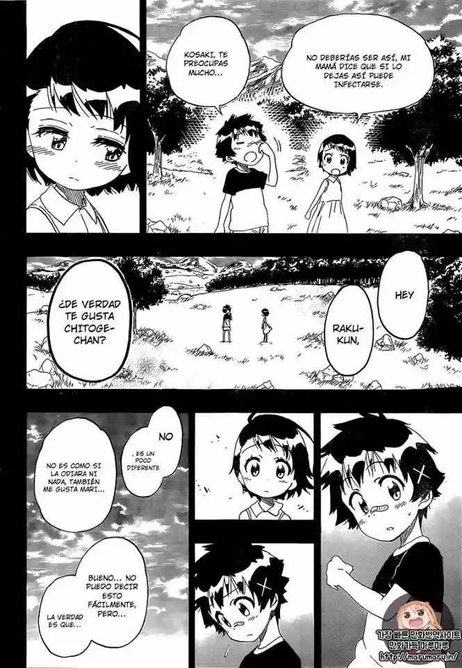 Nisekoi capítulo 221, página 10