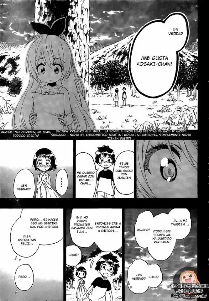 Nisekoi capítulo 221, página 11