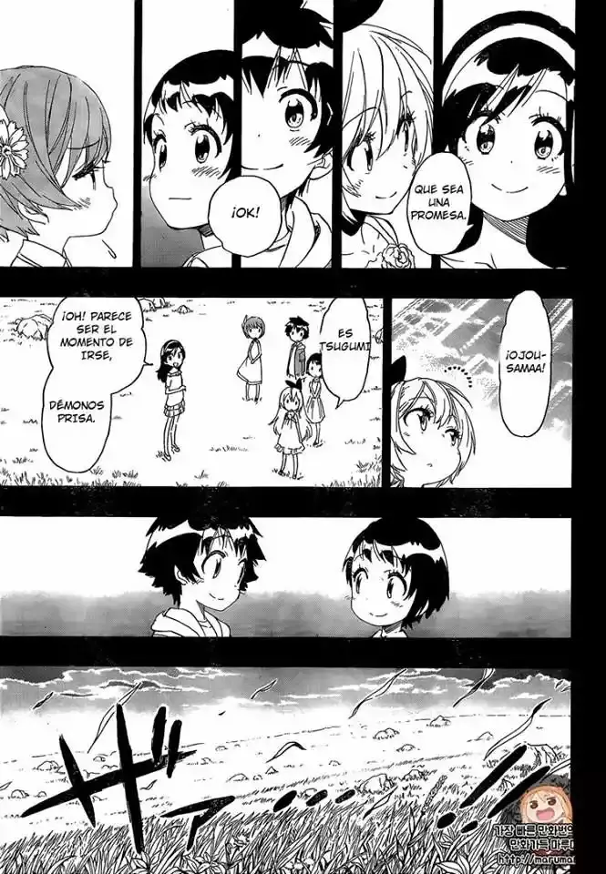 Nisekoi capítulo 221, página 17