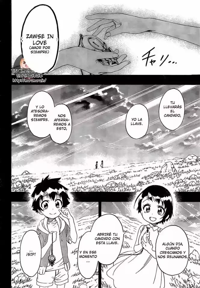 Nisekoi capítulo 221, página 18