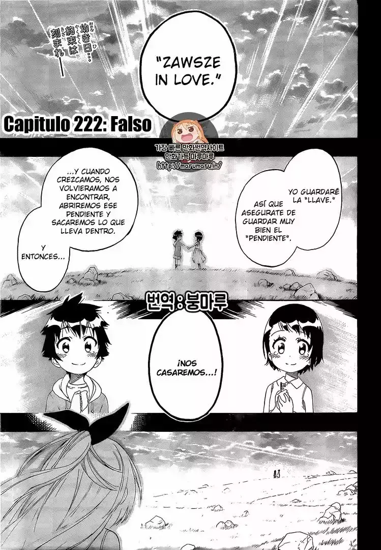 Nisekoi capítulo 222, página 4