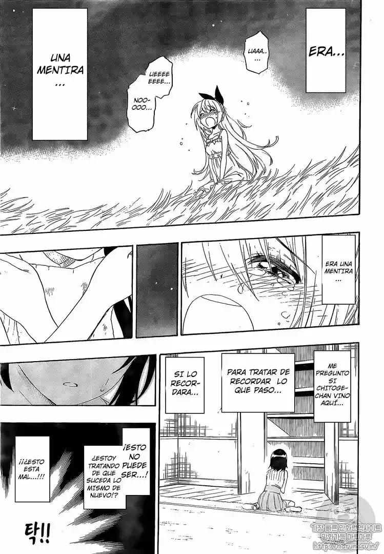 Nisekoi capítulo 222, página 12