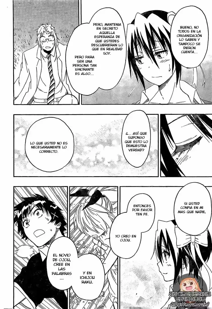 Nisekoi capítulo 223, página 9