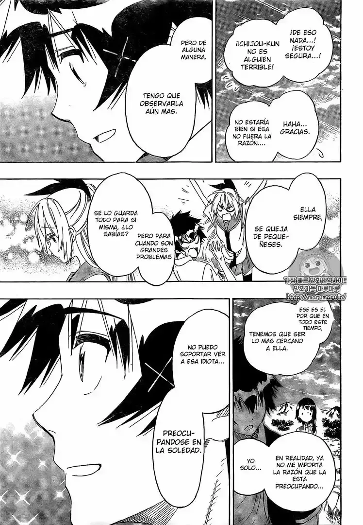 Nisekoi capítulo 225, página 6