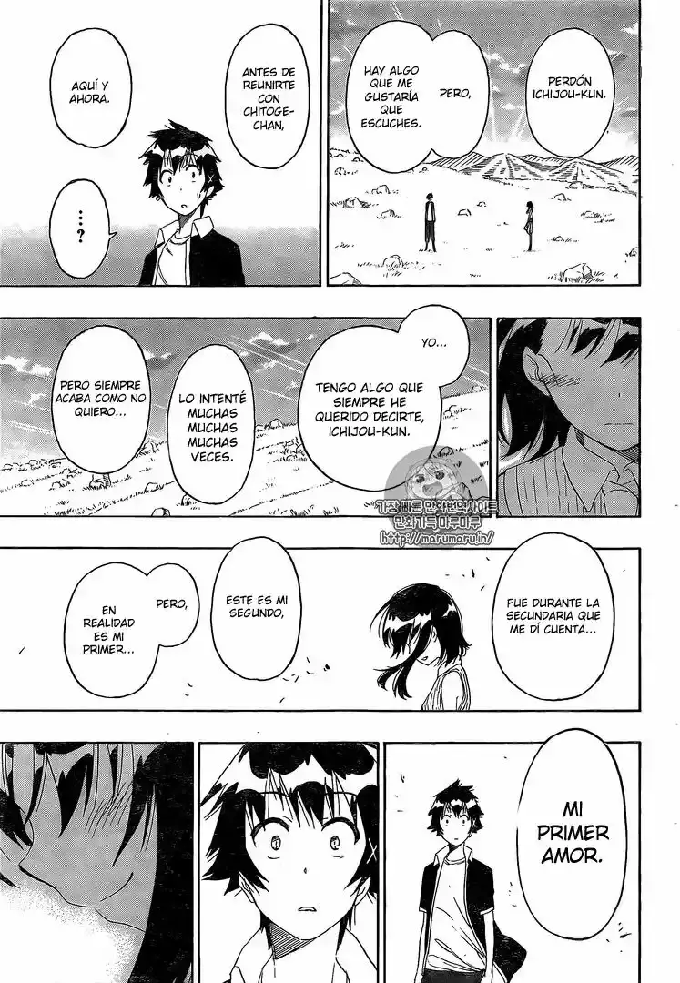 Nisekoi capítulo 225, página 10