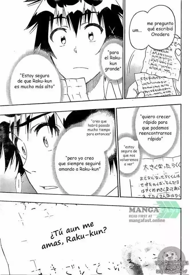Nisekoi capítulo 226, página 14