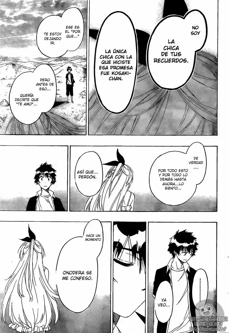 Nisekoi capítulo 227, página 6