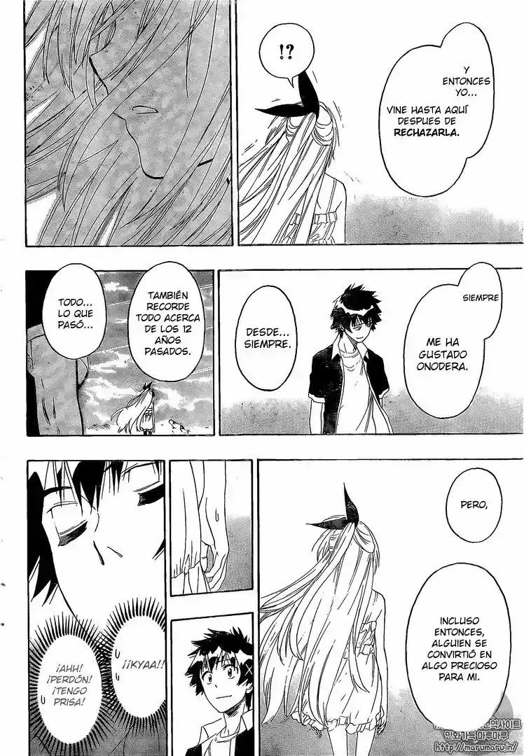 Nisekoi capítulo 227, página 7