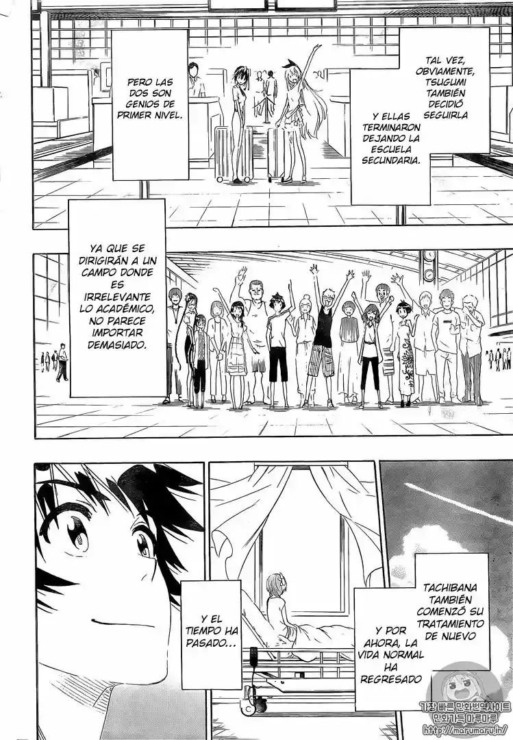 Nisekoi capítulo 228, página 11