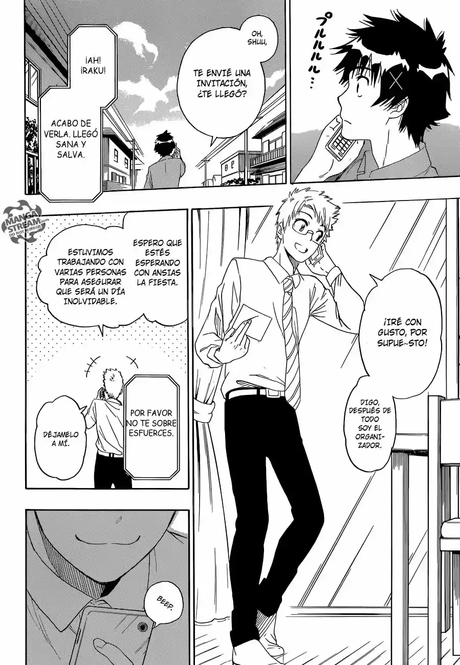 Nisekoi capítulo 229, página 10