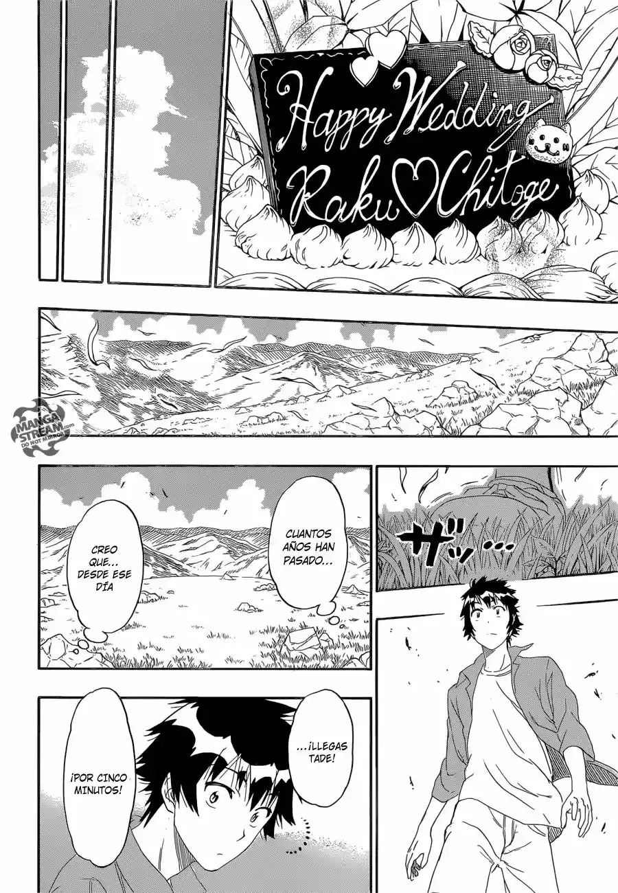 Nisekoi capítulo 229, página 18