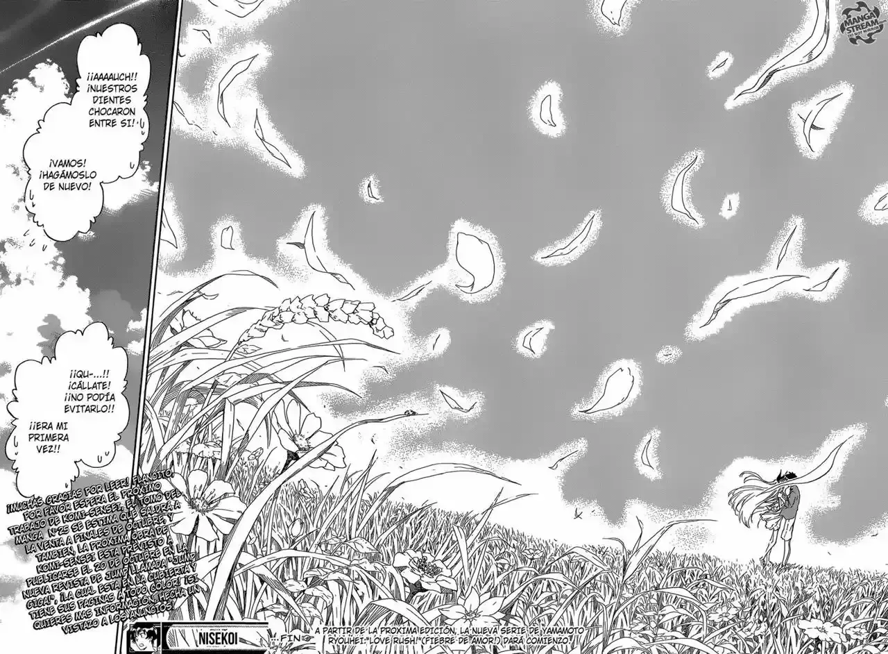 Nisekoi capítulo 229, página 26