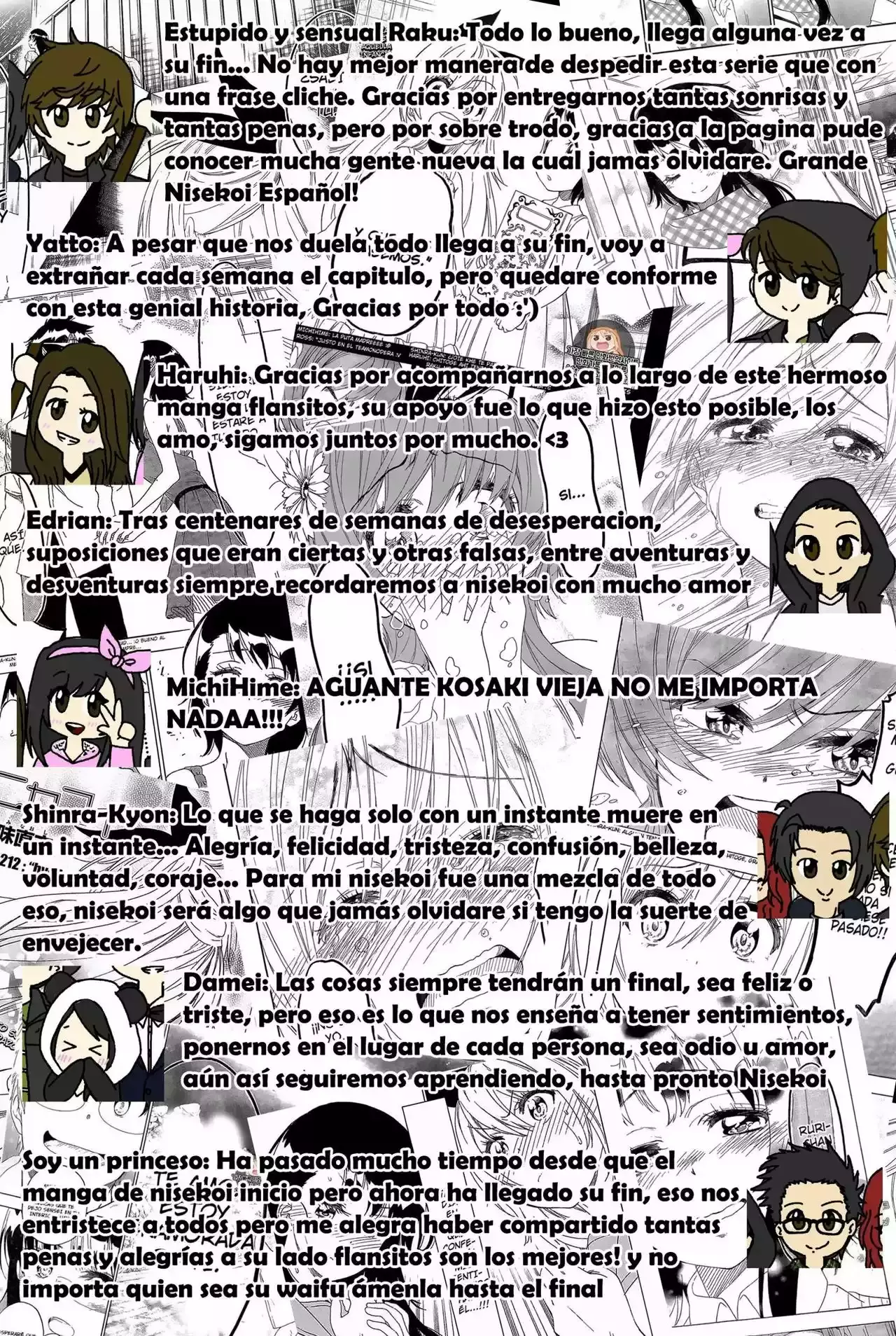 Nisekoi capítulo 229, página 27