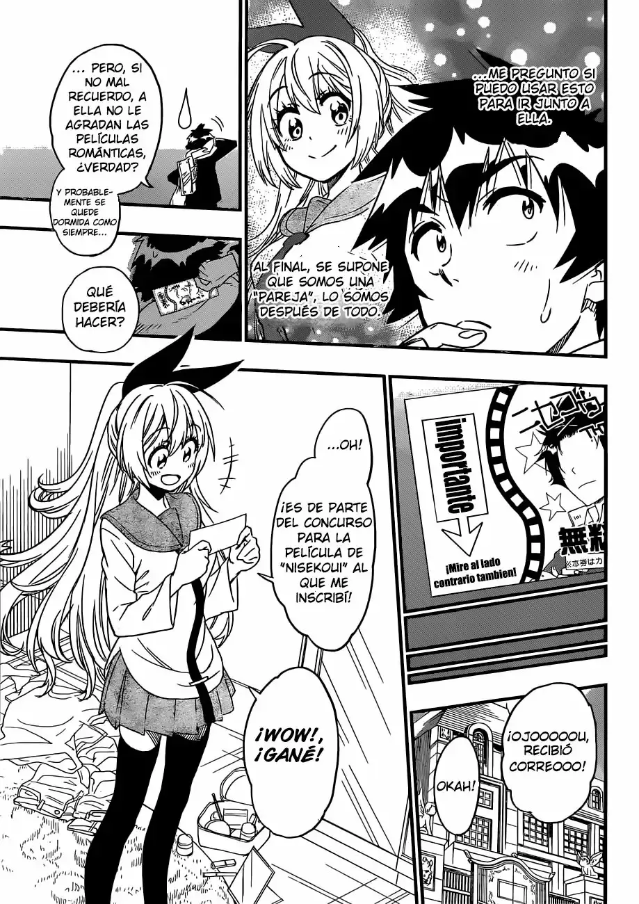 Nisekoi capítulo 230, página 5