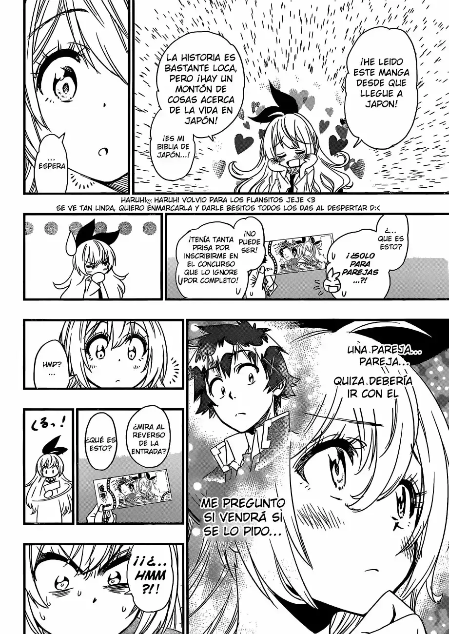 Nisekoi capítulo 230, página 6