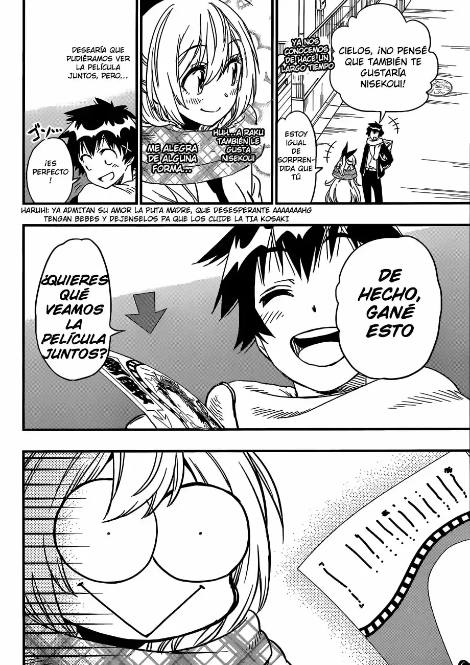 Nisekoi capítulo 230, página 10