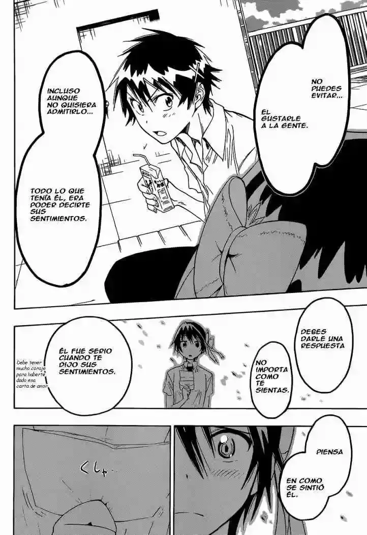 Nisekoi capítulo 26, página 13
