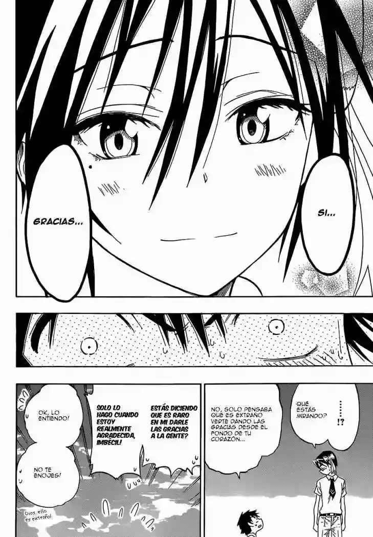 Nisekoi capítulo 26, página 19