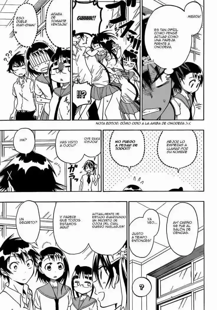 Nisekoi capítulo 27, página 4