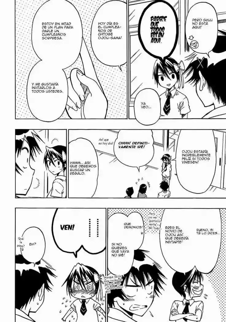 Nisekoi capítulo 27, página 5