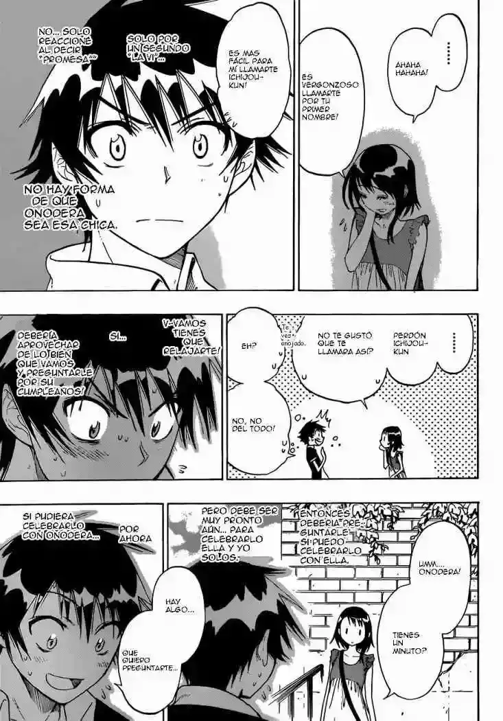 Nisekoi capítulo 27, página 16