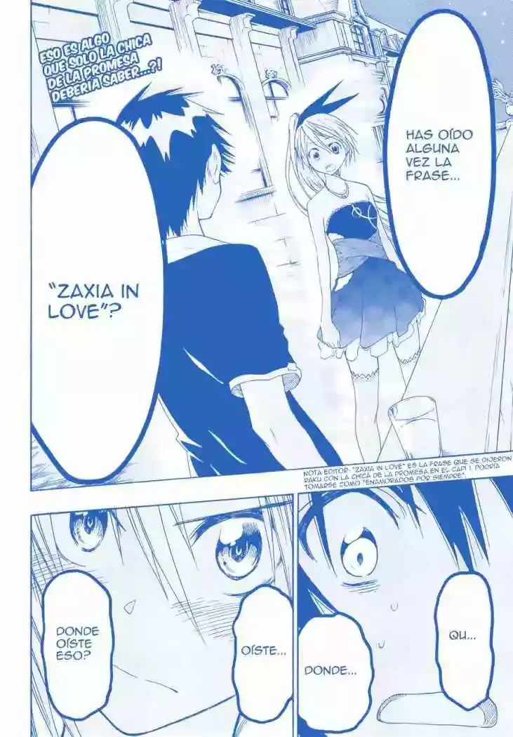 Nisekoi capítulo 29, página 4