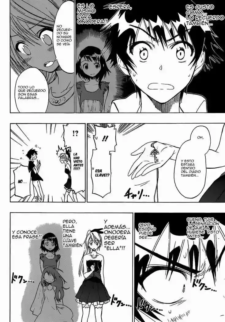 Nisekoi capítulo 29, página 6