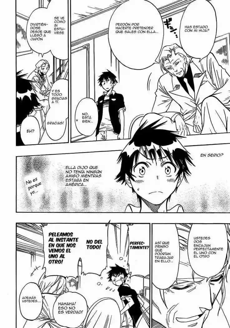 Nisekoi capítulo 29, página 18