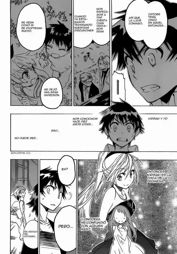 Nisekoi capítulo 29, página 20