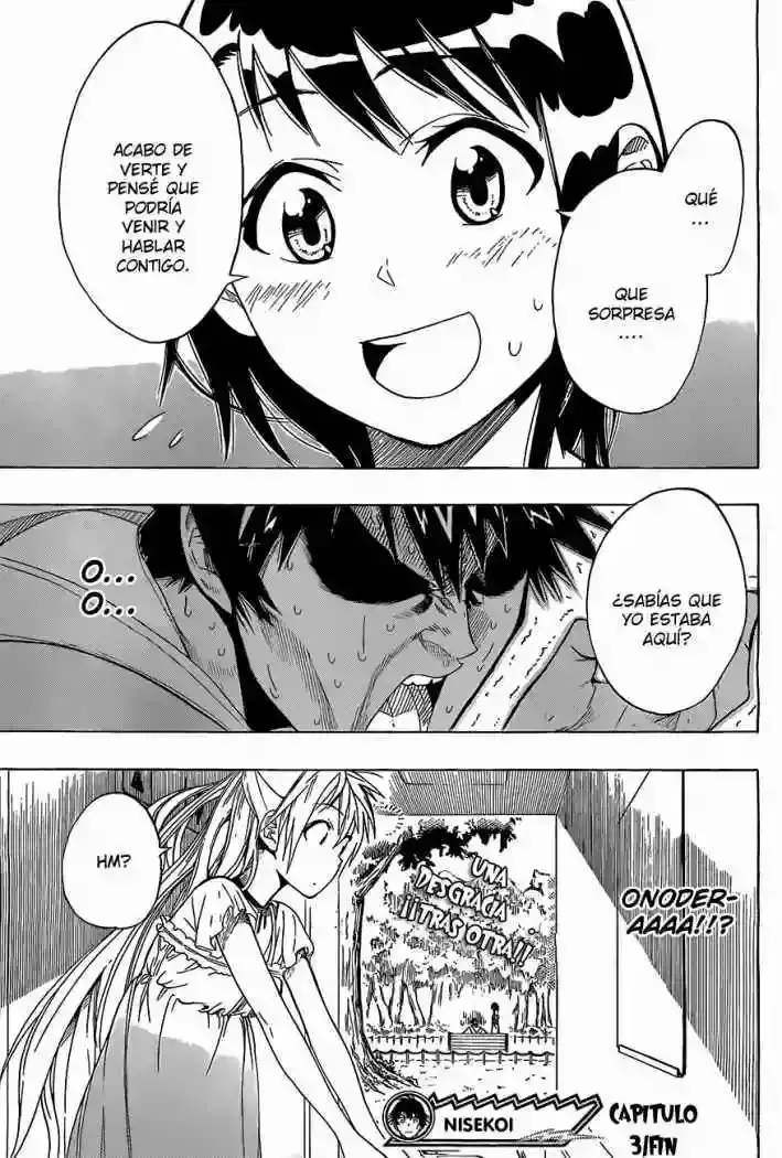 Nisekoi capítulo 3, página 24