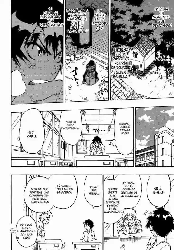 Nisekoi capítulo 31, página 6