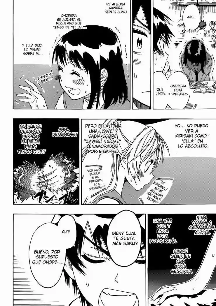 Nisekoi capítulo 31, página 14