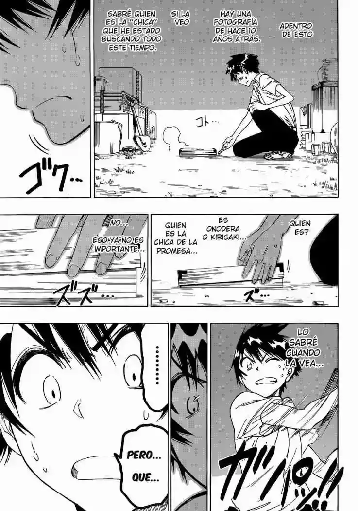 Nisekoi capítulo 31, página 17