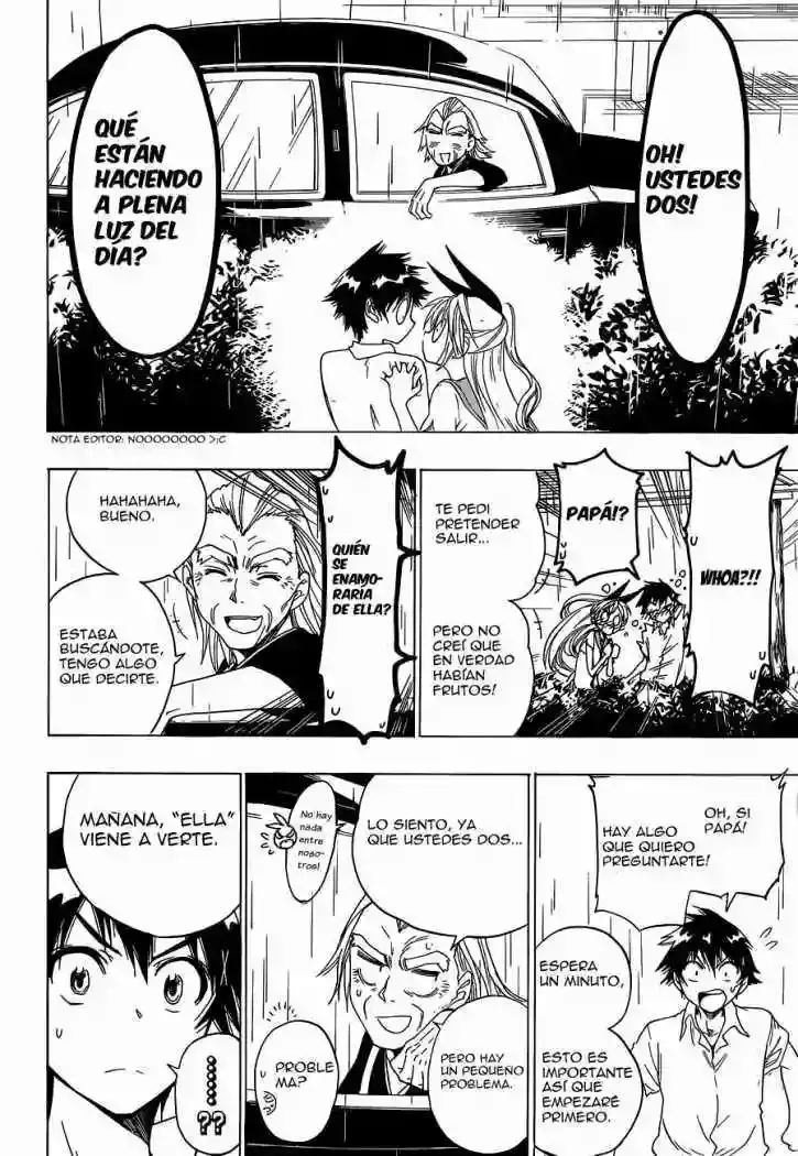 Nisekoi capítulo 32, página 17