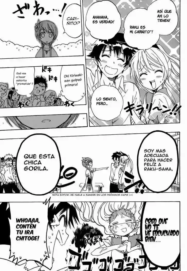 Nisekoi capítulo 33, página 10