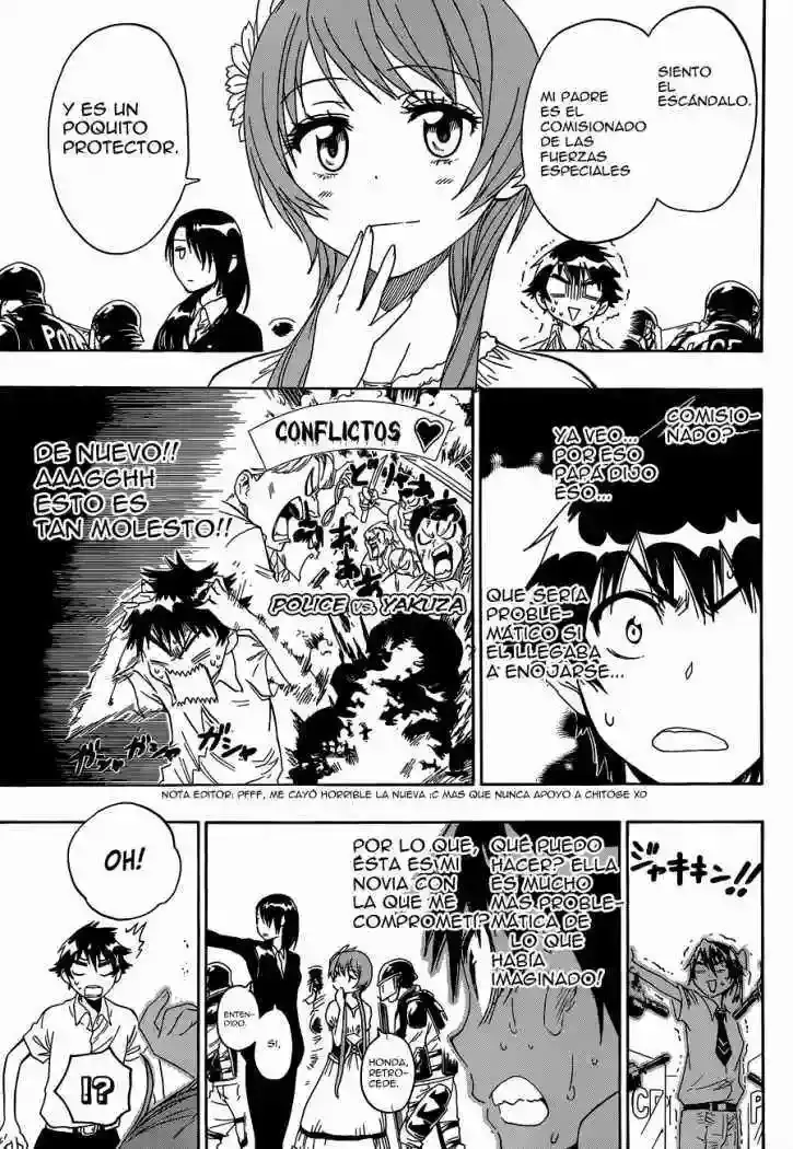 Nisekoi capítulo 33, página 12