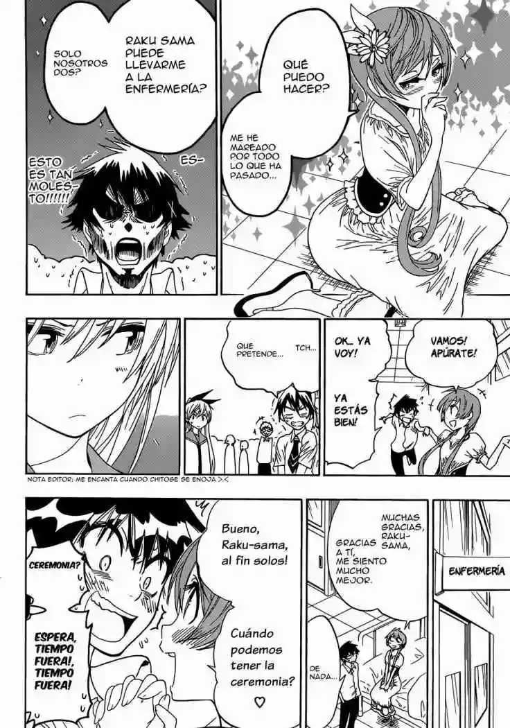 Nisekoi capítulo 33, página 13