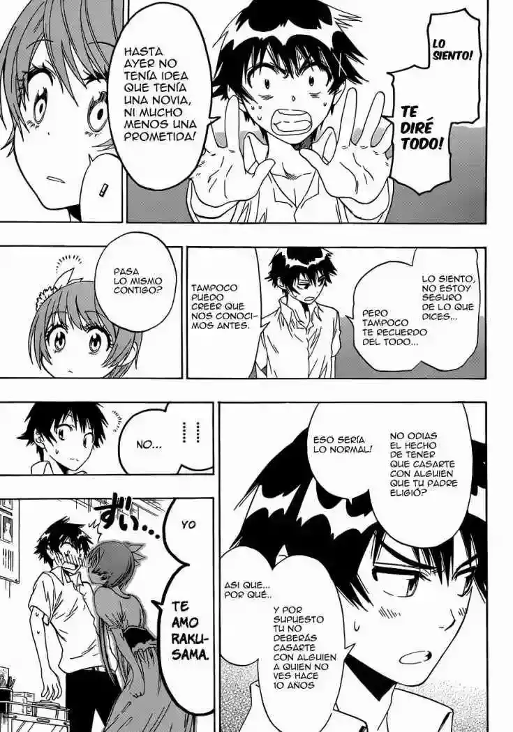 Nisekoi capítulo 33, página 14
