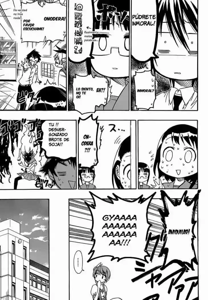 Nisekoi capítulo 33, página 18