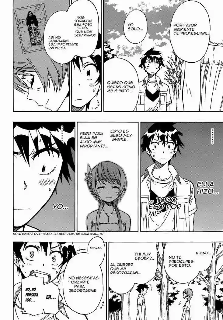 Nisekoi capítulo 36, página 7