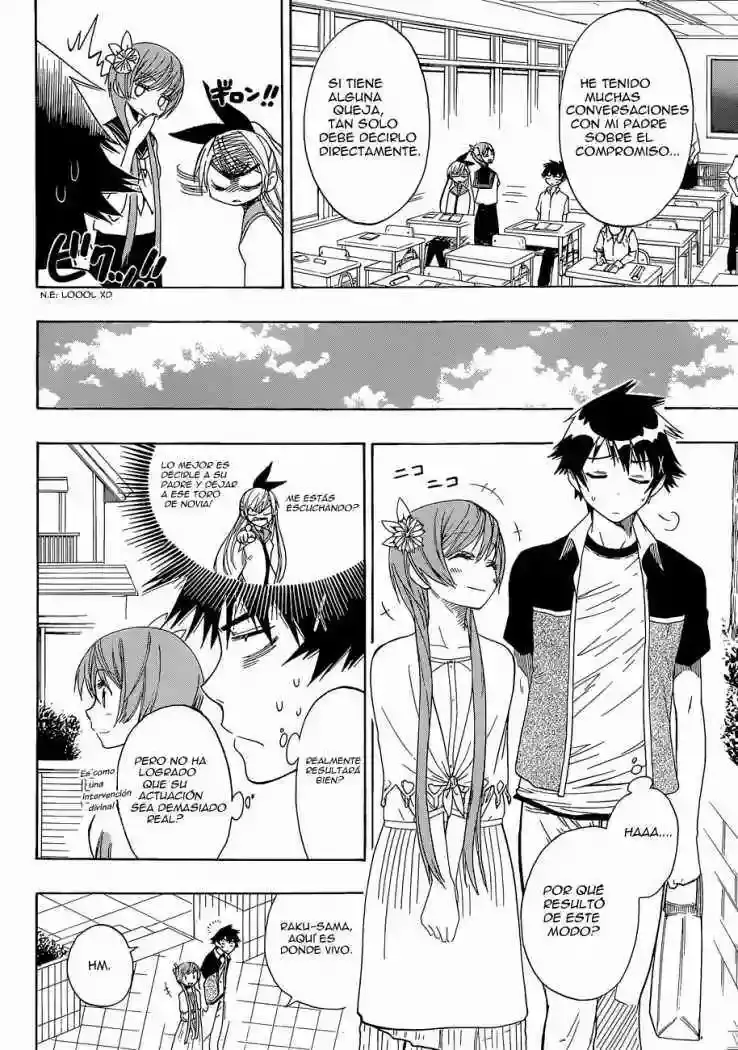 Nisekoi capítulo 37, página 5