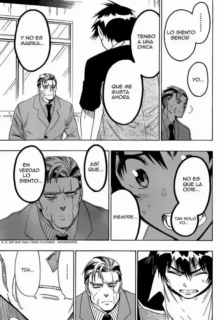 Nisekoi capítulo 37, página 14