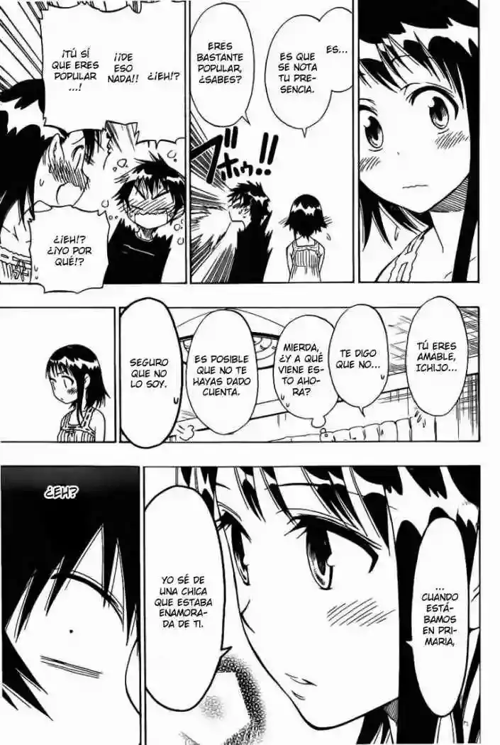 Nisekoi capítulo 39, página 13