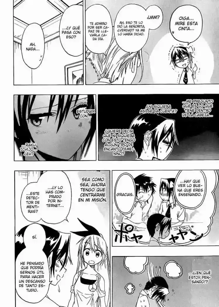 Nisekoi capítulo 40, página 6