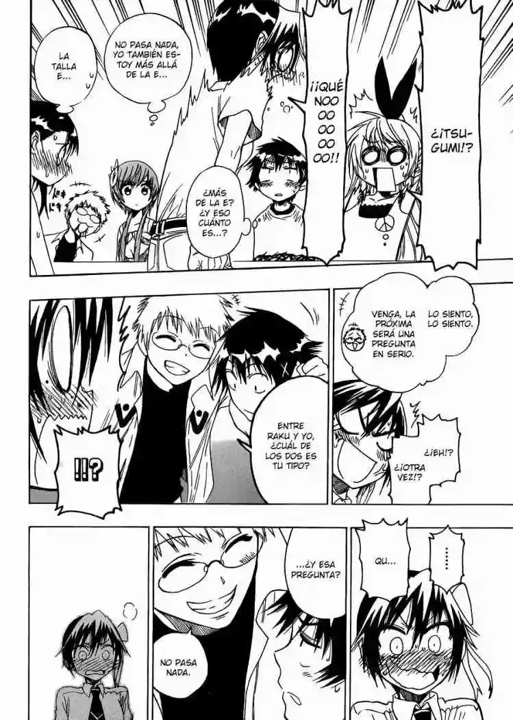Nisekoi capítulo 40, página 16