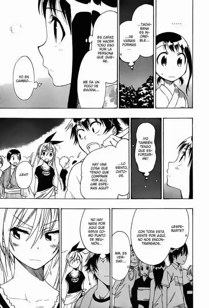 Nisekoi capítulo 42, página 14