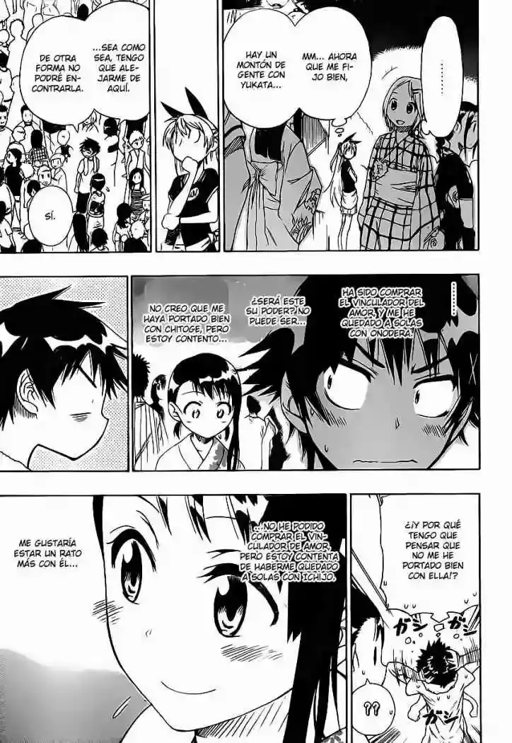 Nisekoi capítulo 43, página 3