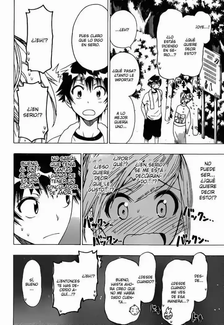 Nisekoi capítulo 43, página 16