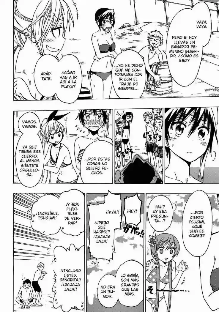 Nisekoi capítulo 44, página 3