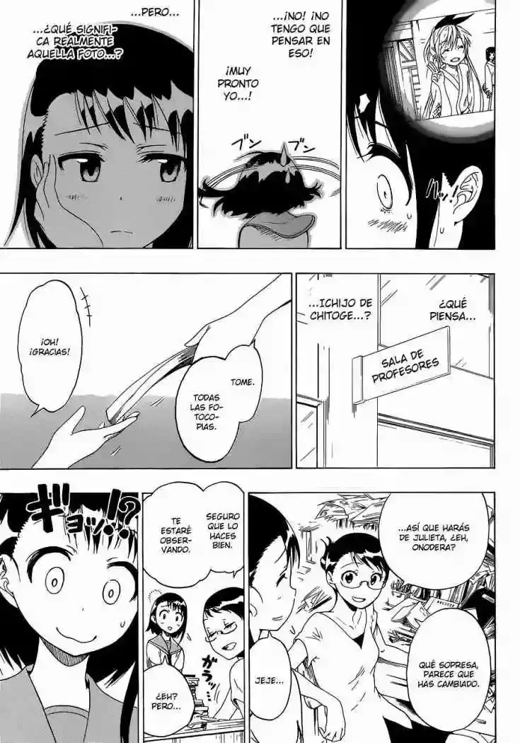 Nisekoi capítulo 46, página 15